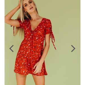 Verge Girl Red Dress